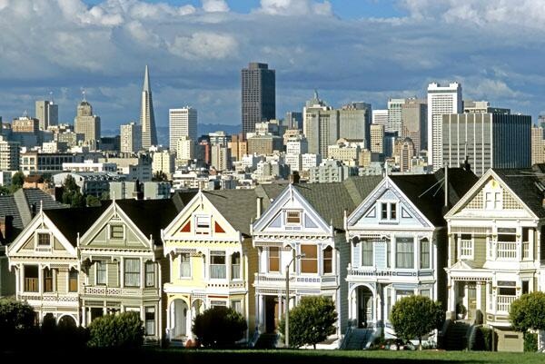San Fran 3 storey houses