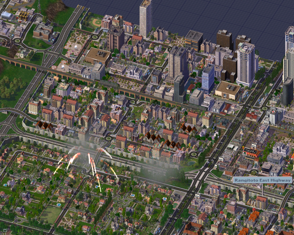 A random region tile from Sim City 4