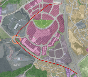 Northern Busway Uni Station Source: Supplied