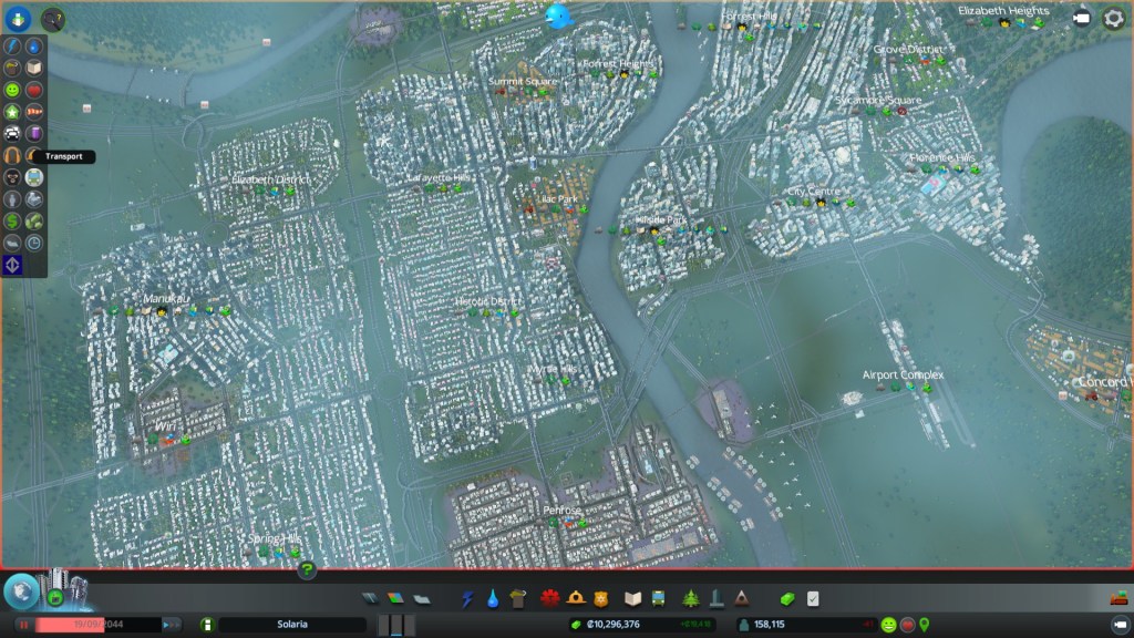 Solaria on Cities Skylines