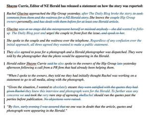 Shayne Currie statement