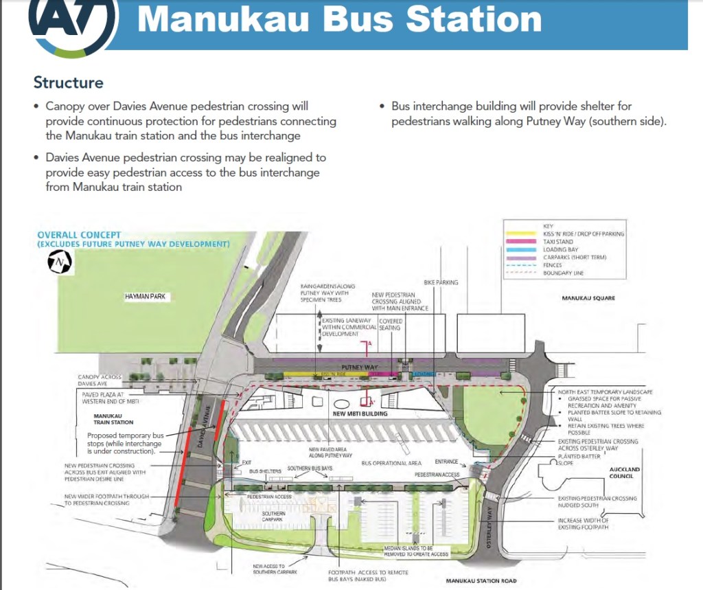 Manukau Interchange MK4 Source of information: Auckland Transport