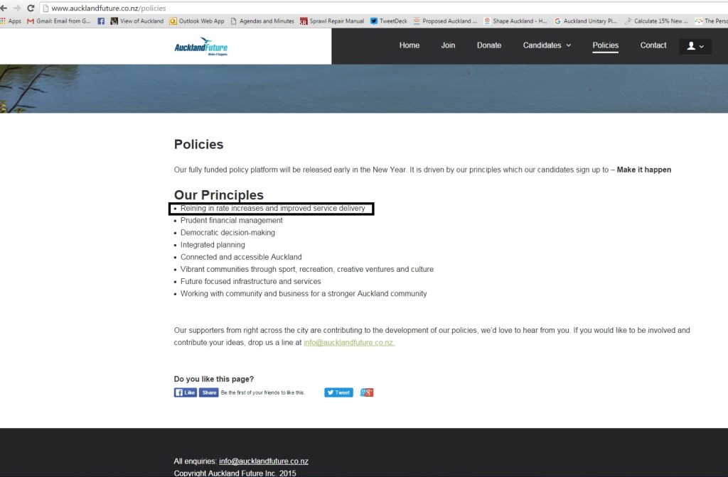 Policy fail Source: http://www.aucklandfuture.co.nz/policies