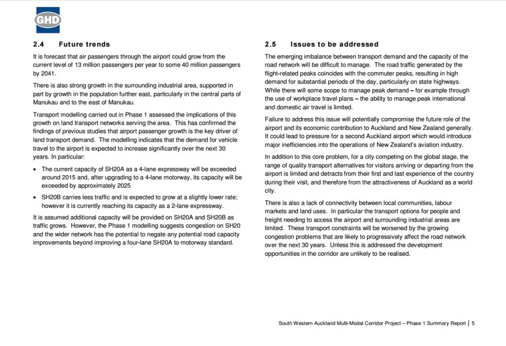 Future Trends and Issues Source: https://www.scribd.com/doc/297825474/Airport-Rail-Jan-16-OIA-Response-from-Auckland-Transport