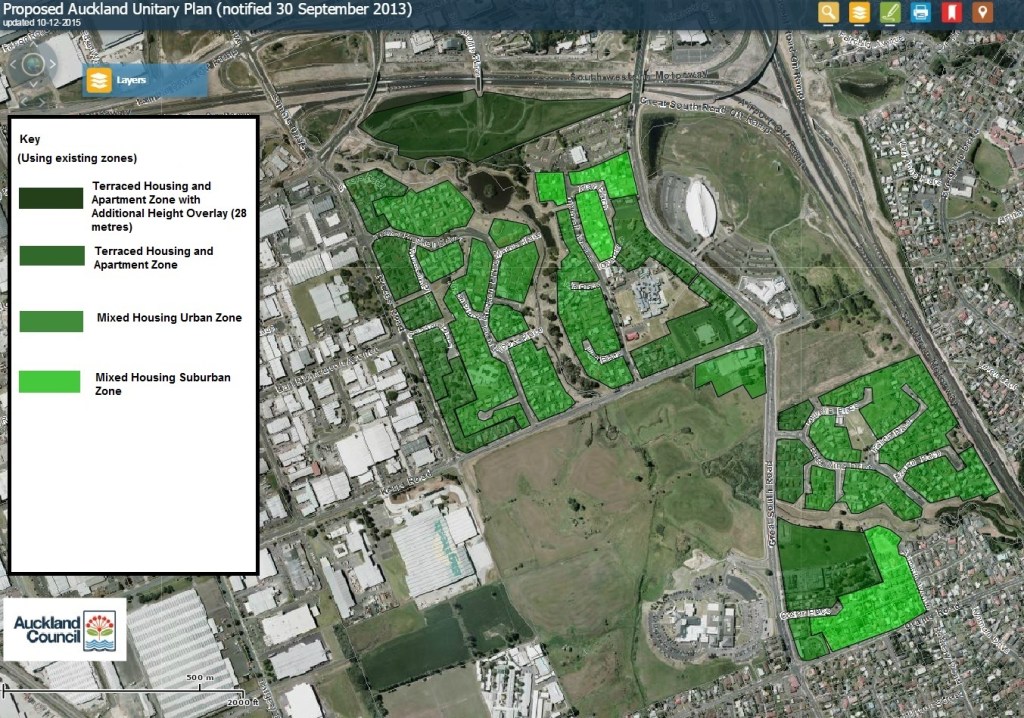 Manukau Unitary Plan ammended res zones evidence 2