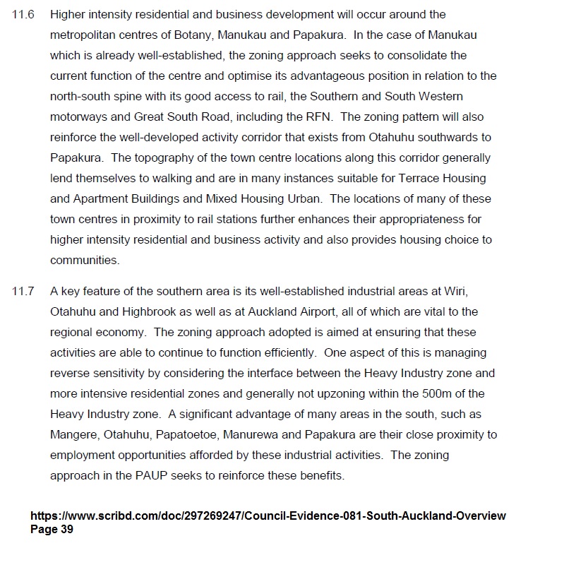  South Auckland Jobs and Residents https://www.scribd.com/doc/297269247/Council-Evidence-081-South-Auckland-Overview