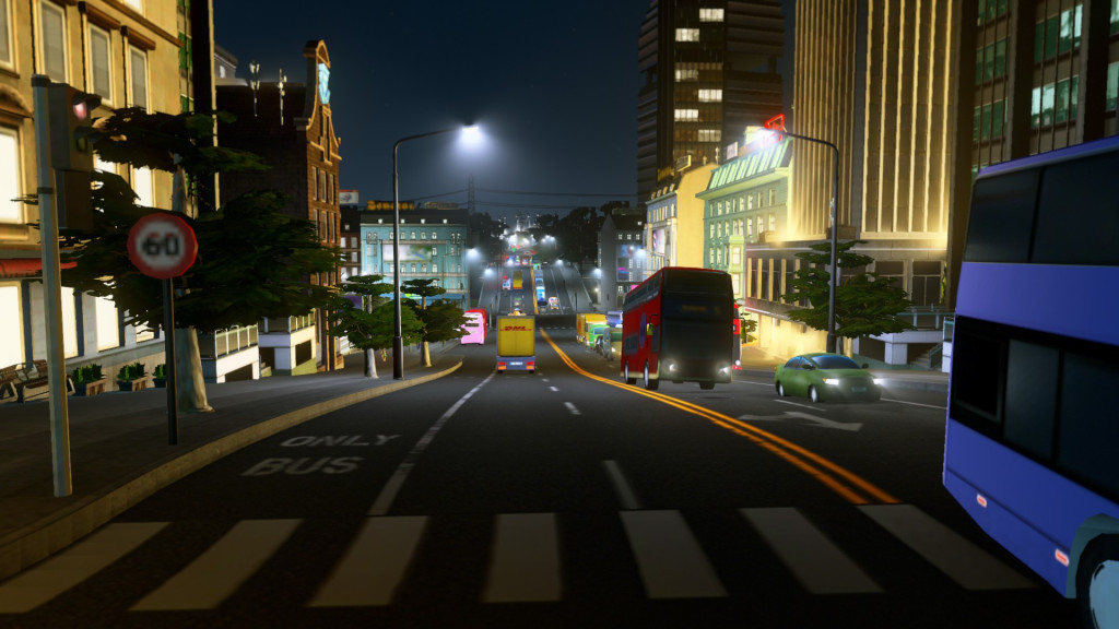 Bus lanes to keep the traffic moving