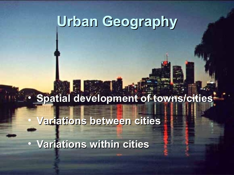 urban-geography