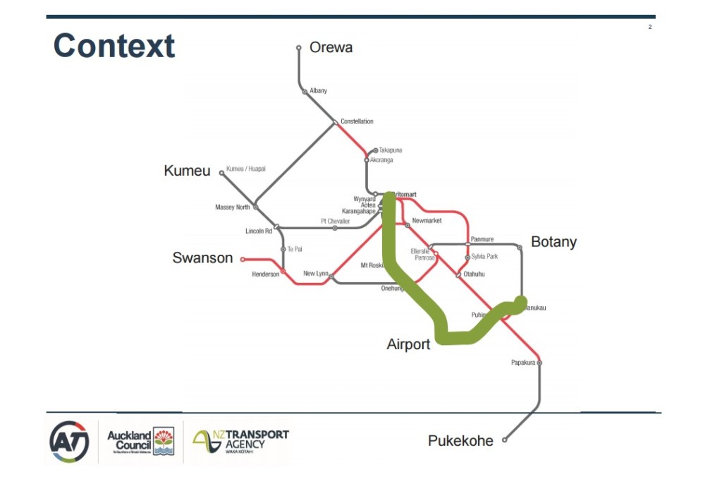 Light Rail to Airport and Manukau